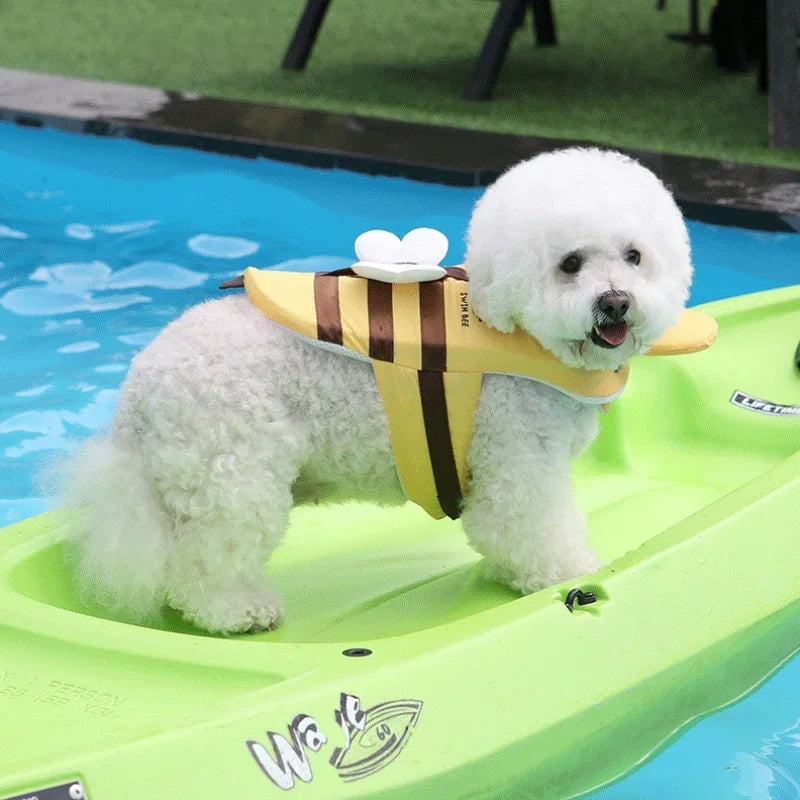 Chaleco salvavidas para perros de abeja - Creapet Studio