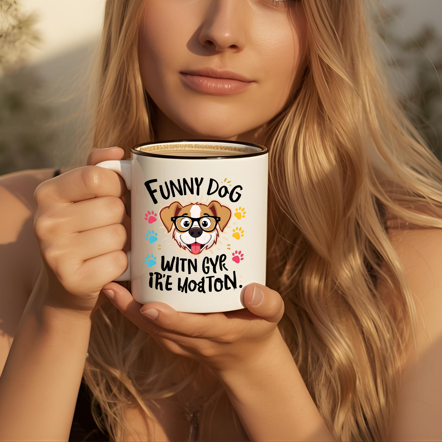 Taza divertida para amantes de los perros, regalo perfecto para dueños de mascotas