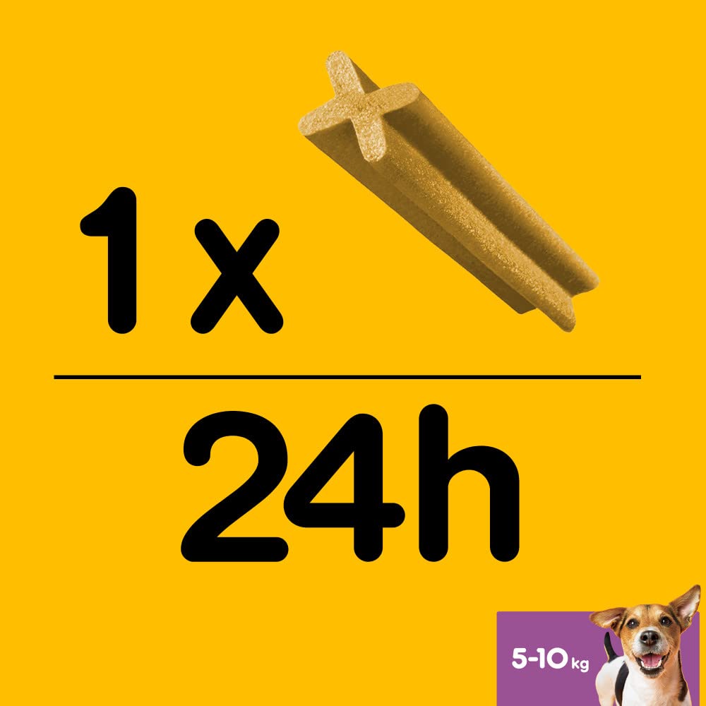 Pedigree Dentastix Snack Dental para la Higiene Oral de Perros Pequeños