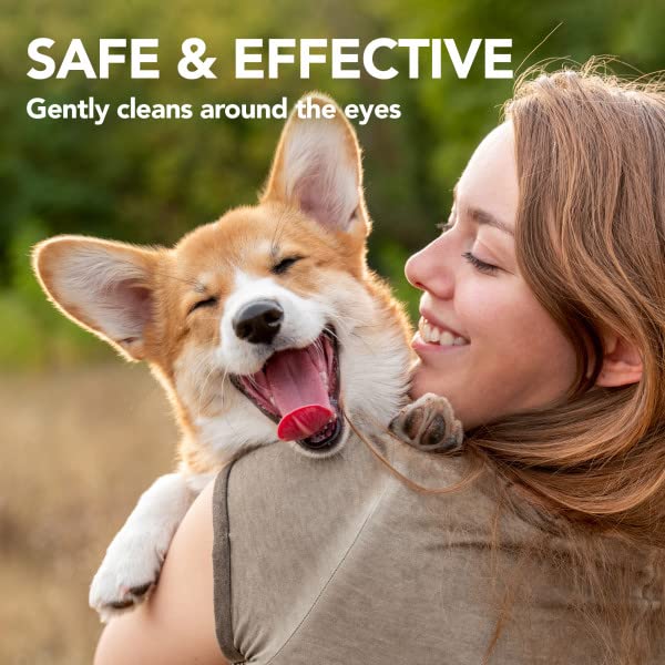 Toallitas de limpieza ocular y almohadillas para Perros 100 Unidades