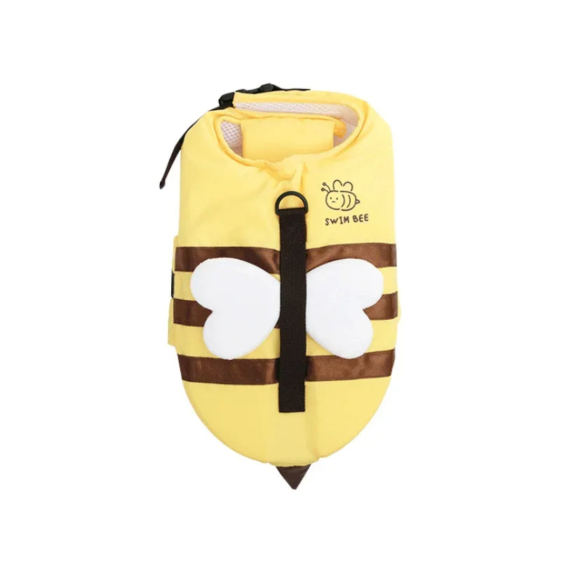 Chaleco salvavidas para perros de abeja - Creapet Studio