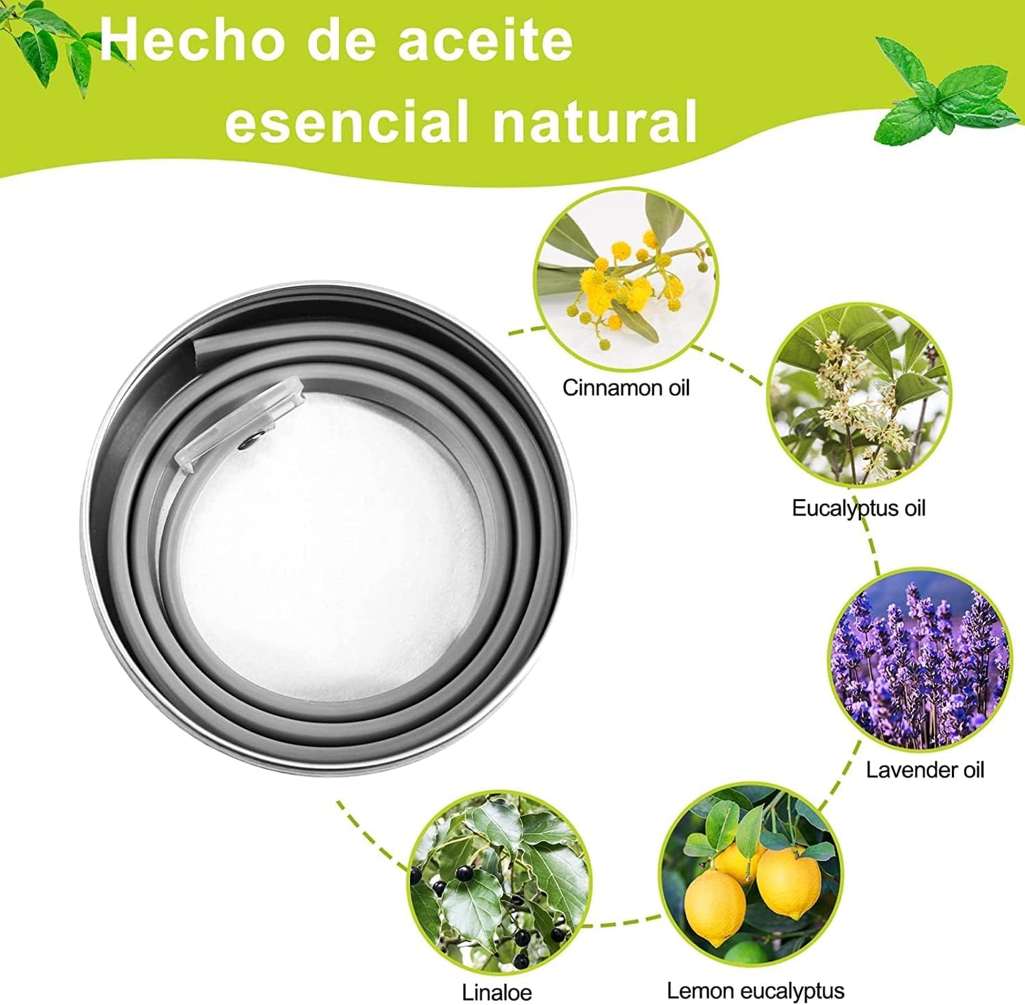 Collar contra Pulgas y Garrapatas para Perros y Gatos Control Antipulgas 8 Meses de Protección Collar Antipulgas para Perros de 63,5 cm - Creapet Studio
