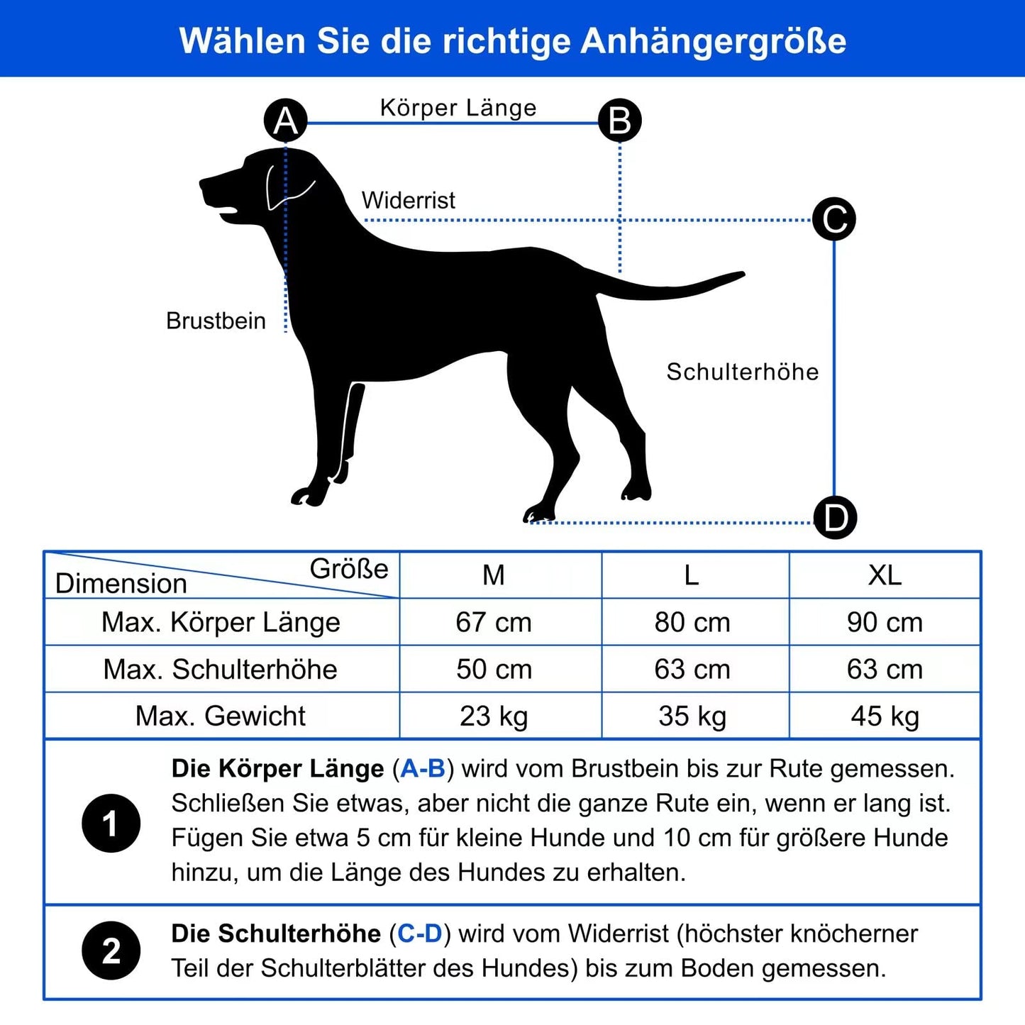 Remolque de bicicleta para perros premium XL 2 en 1 - , 23 - 45 kg, color gris - Creapet Studio