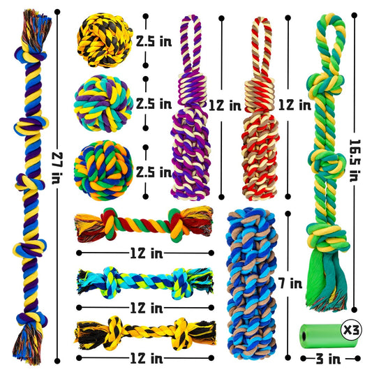 14 Juguetes para Perros XL Masticar