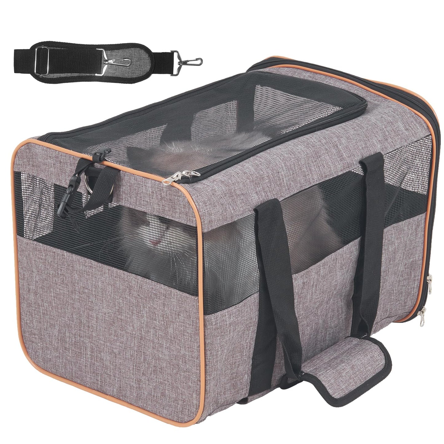 Transportín para Mascotas con Ruedas, transportín para perros y gatos - Creapet Studio