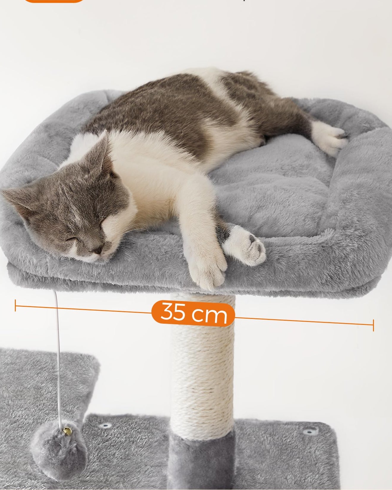 Árbol para Gatos color Gris Claro