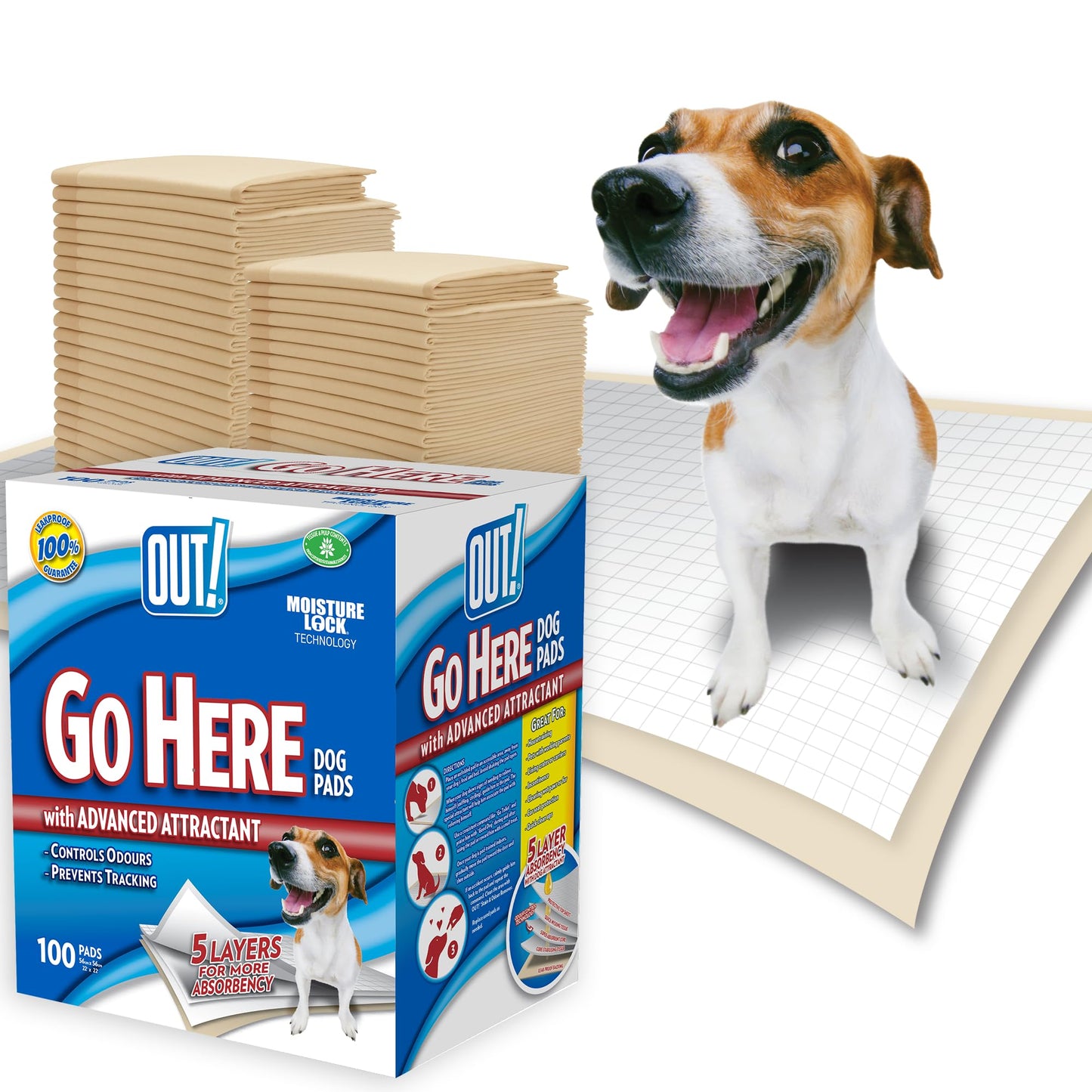 PetCare Almohadillas de Entrenamiento para Perros (Pack de 100)