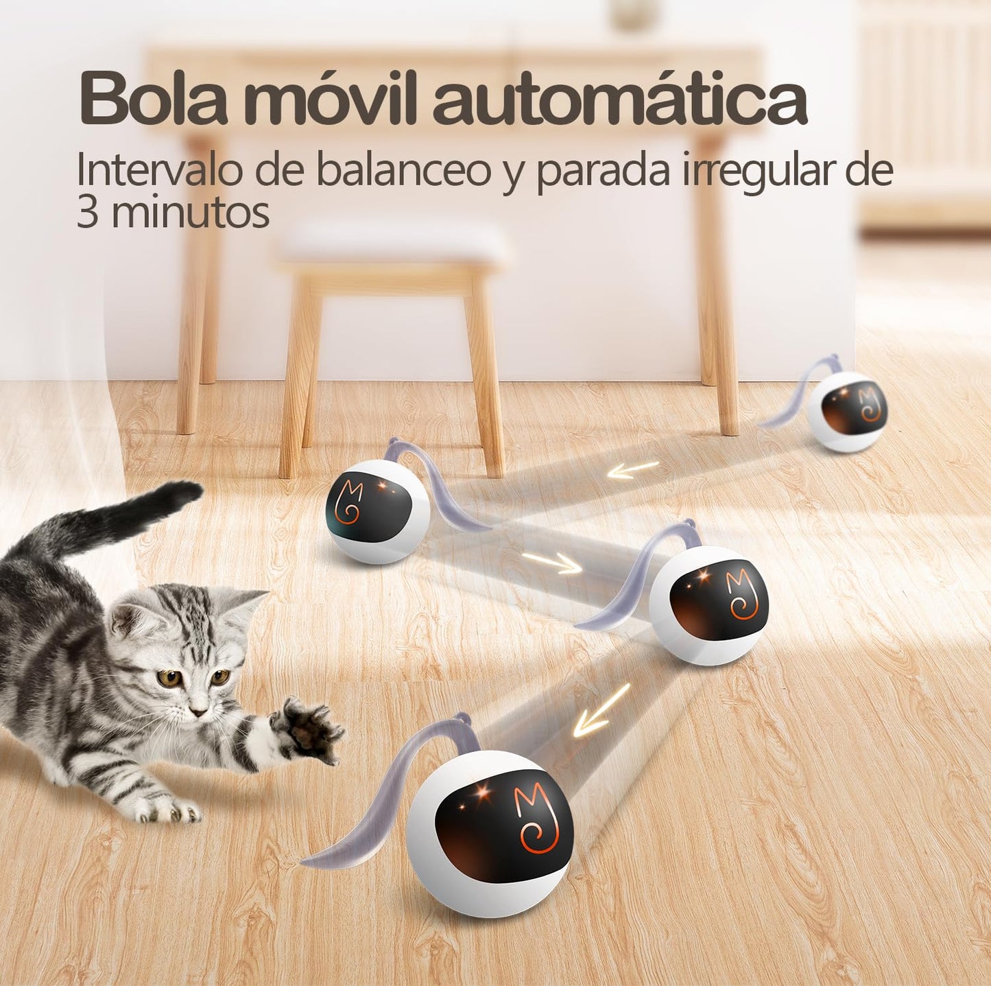 Migipaws Pack de Juguetes para Gatos