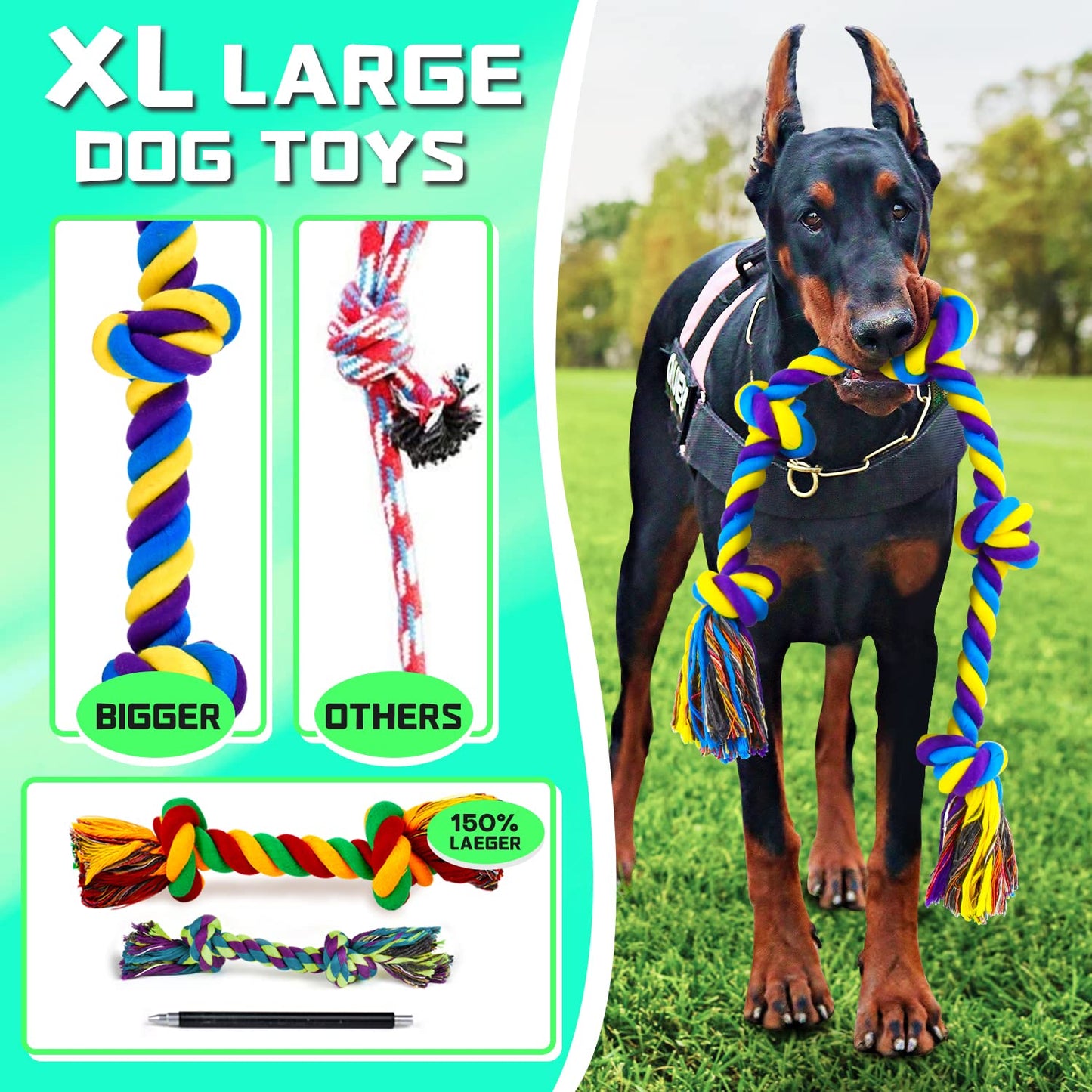 Juguetes para Masticar Perros XL (14P)