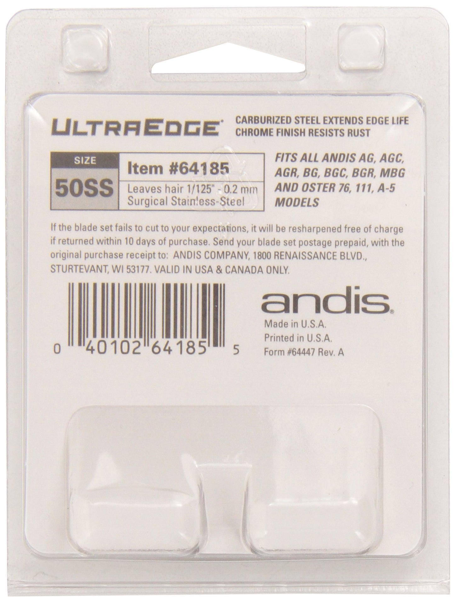 Cuchilla UltraEdge acero inoxidable