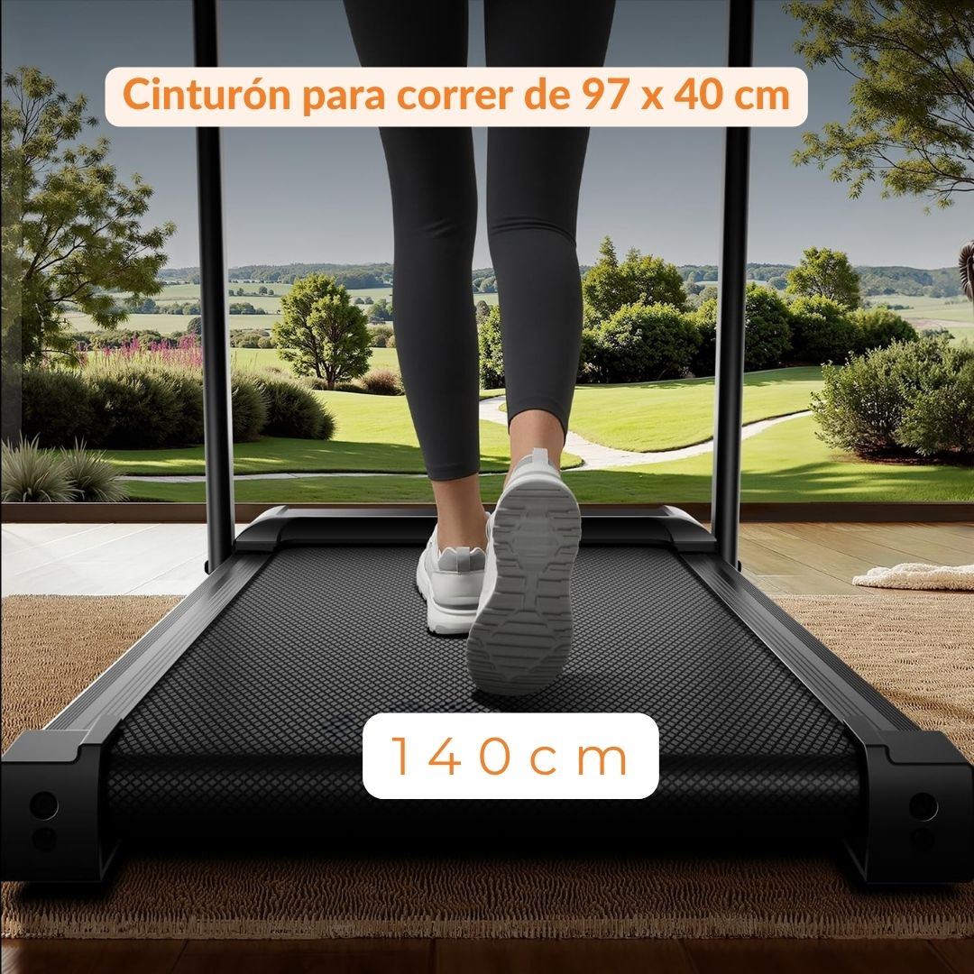 Cinta de Correr Plegable con Inclinación
