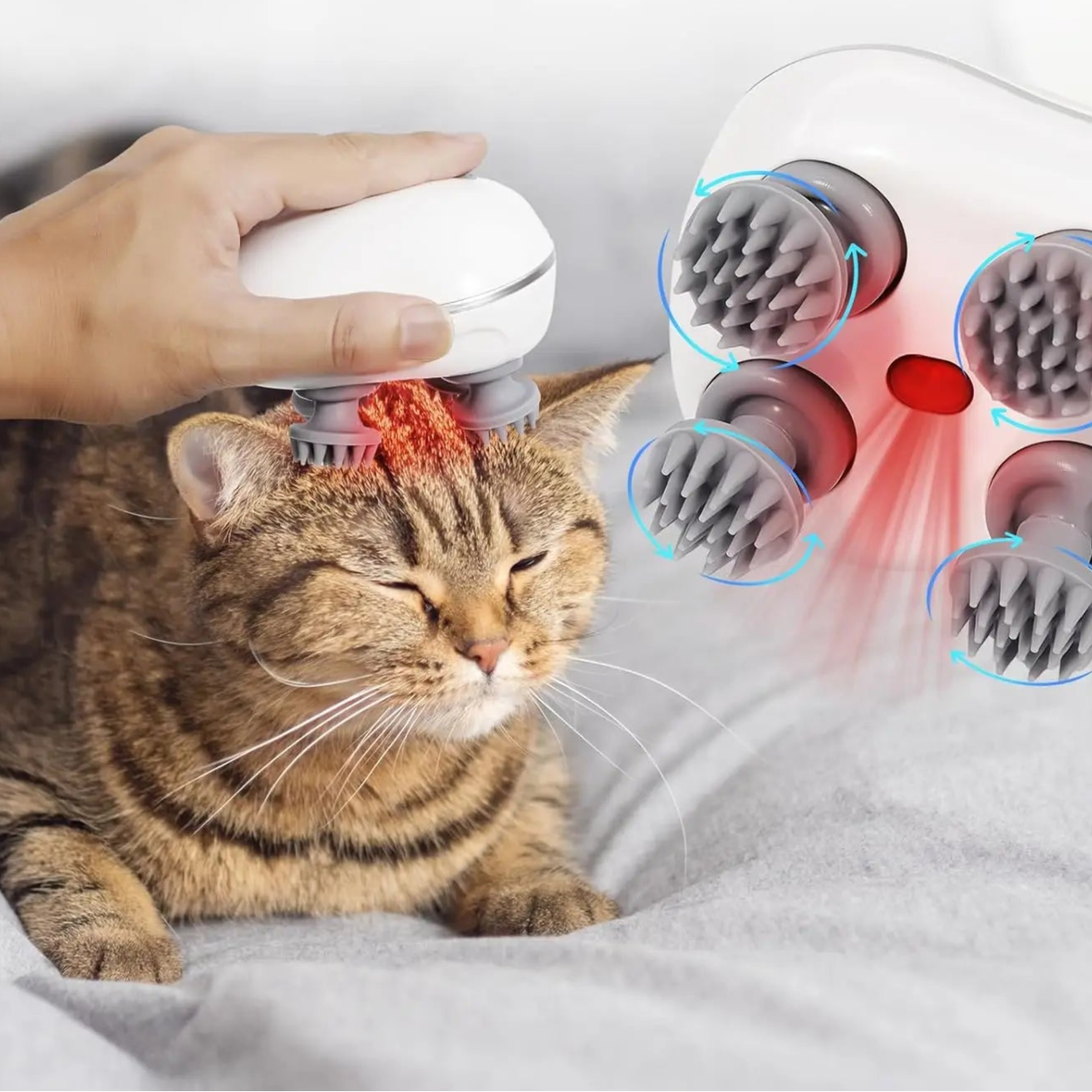 Masajeador de mascotas electro para perros y gatos más viral - Creapet Studio