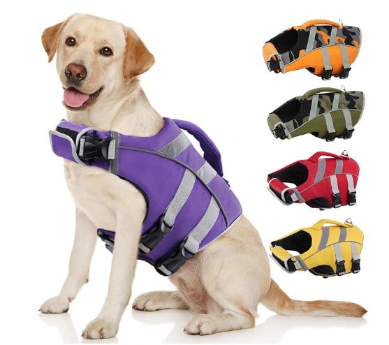 Chaleco de salvavidas para perros grandes, ideal para nadar - Creapet Studio