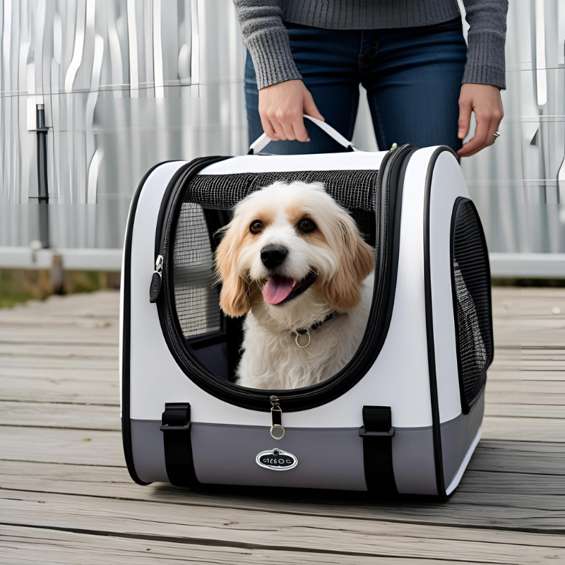 Transportín para Mascotas con Ruedas, transportín para perros y gatos - Creapet Studio