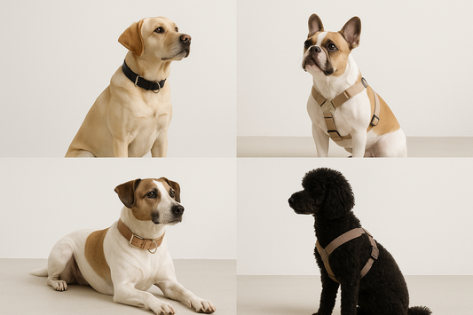 Collares y arneses: ¿cuál es mejor para tu perro?