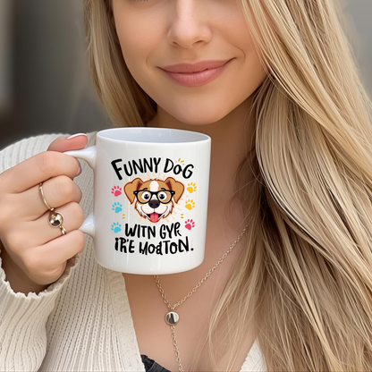 Taza divertida para amantes de los perros, regalo perfecto para dueños de mascotas