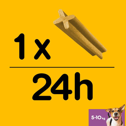Pedigree Dentastix Snack Dental para la Higiene Oral de Perros Pequeños