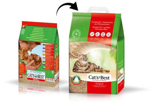 Arena para gatos, 20 l / 8,6 kg - el embalaje puede diferir - Creapet Studio