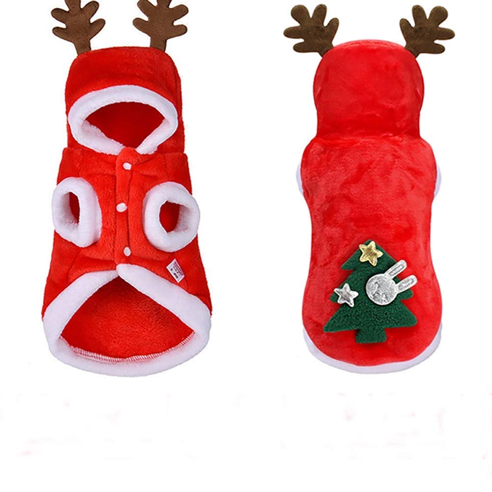 Disfraz Navideña para Perro y Gatos