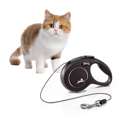 Correa para gatos New Classic, XS, Negro - Creapet Studio