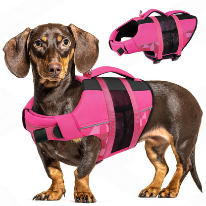 Chaleco Salvavidas para Perros con flotador ajustable - Creapet Studio