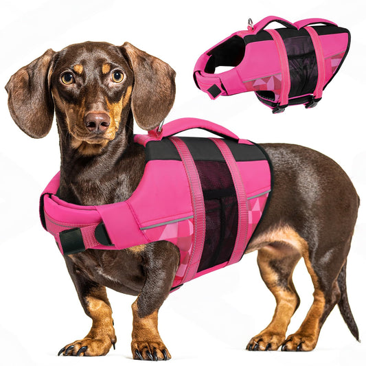 Chaleco Salvavidas para Perros con flotador ajustable - Creapet Studio