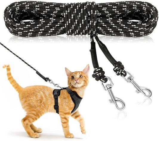 Correa larga reflectante para gatos, 4,5 m - Creapet Studio