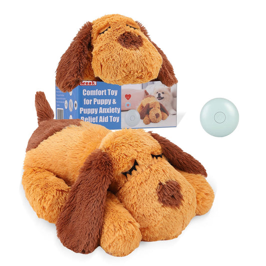 Juguete de latido del corazón para aliviar ansiedad de cachorros
