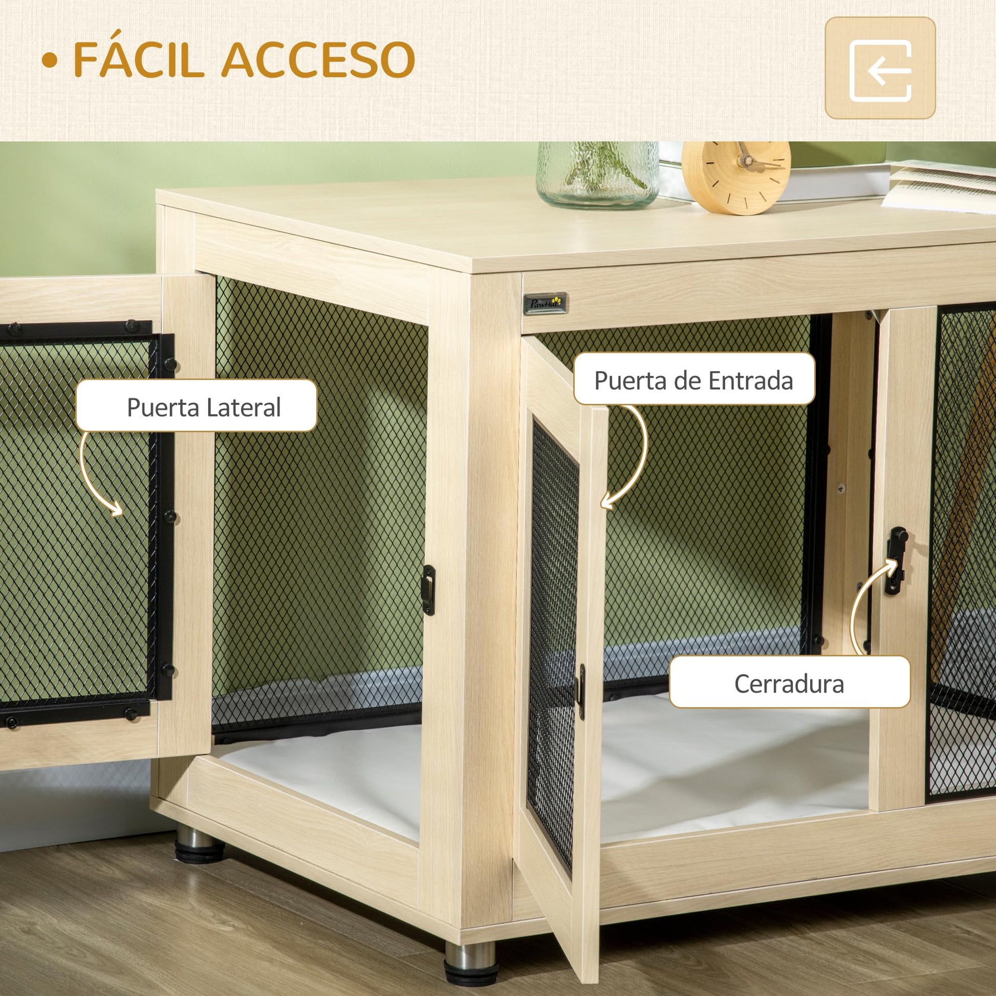 Mueble jaula de casa para Perros