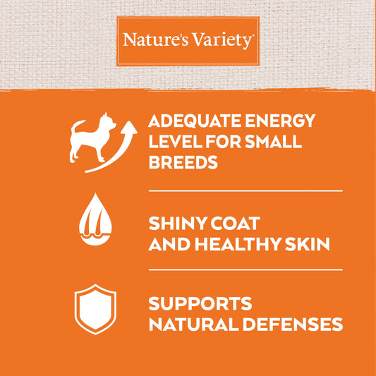 Comida para perros Nature's Variety No Grain Pienso para Perros Adultos con Mini con Pollo - Creapet Studio