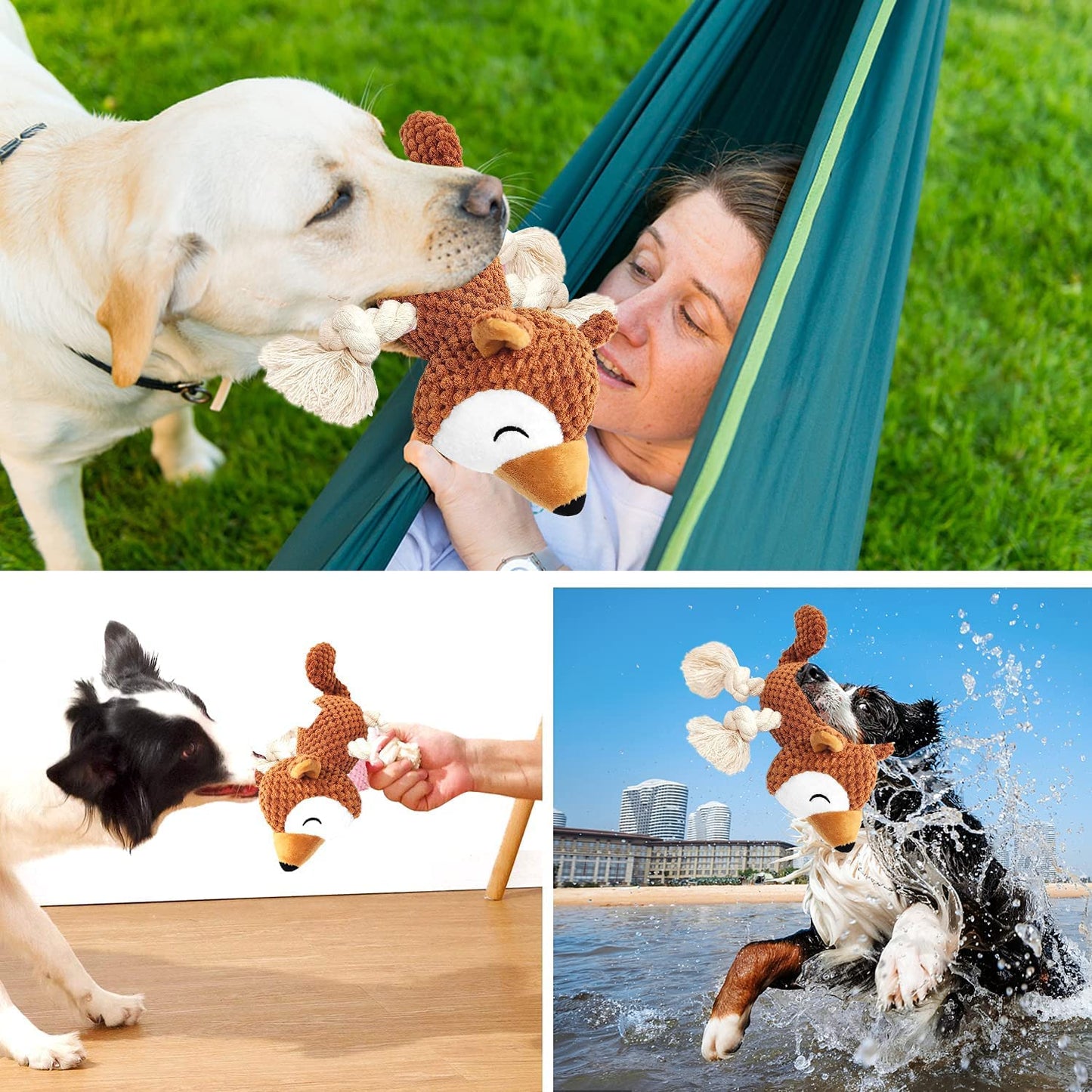 Juguetes para Perros Sonido Resistentes Interactivos