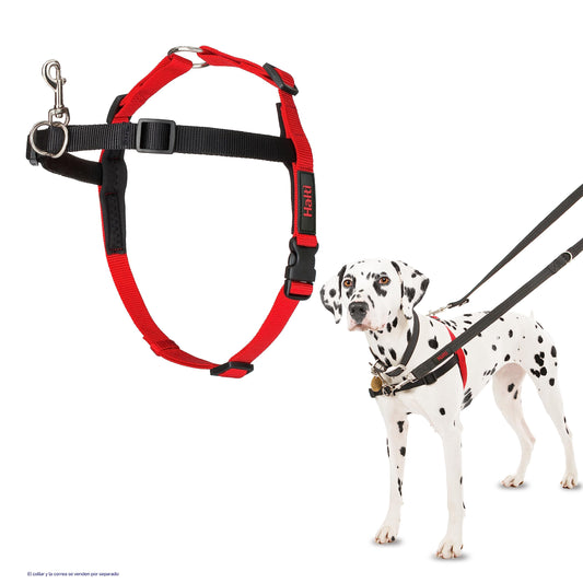 Arnés de control frontal - Para evitar que tu perro tire de la correa, Ajustable, Ligero y Fácil de Usar. Adiestramiento canino antitirones Arnés para perros medianos (Talla M) - Creapet Studio