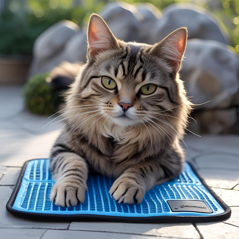 Esterilla Refrescante para Perros y Gatos – Cojín de Gel Autorefrigerante, No Tóxico y Reutilizable - Creapet Studio