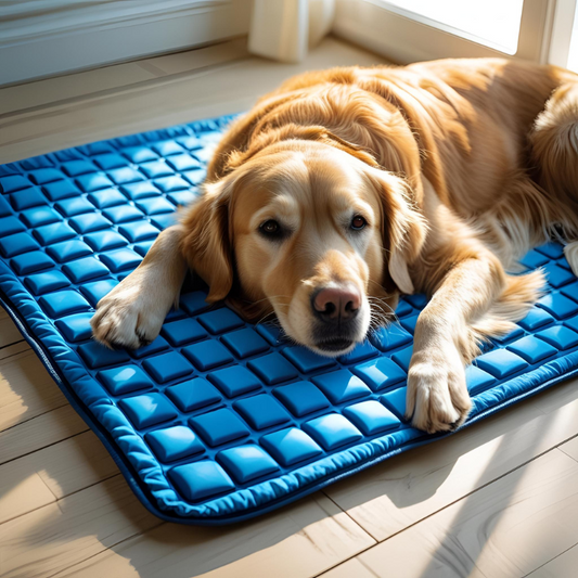 Esterilla Refrescante para Perros y Gatos – Cojín de Gel Autorefrigerante, No Tóxico y Reutilizable - Creapet Studio