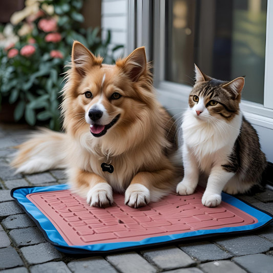 Esterilla Refrescante para Perros y Gatos – Cojín de Gel Autorefrigerante, No Tóxico y Reutilizable - Creapet Studio
